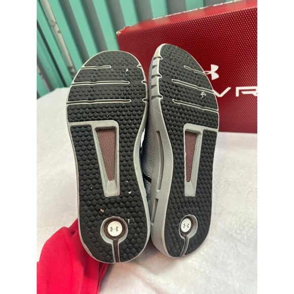 Men's Under Armour HOVR SLK Grey Shoes Size 10 - Picture 4 of 10